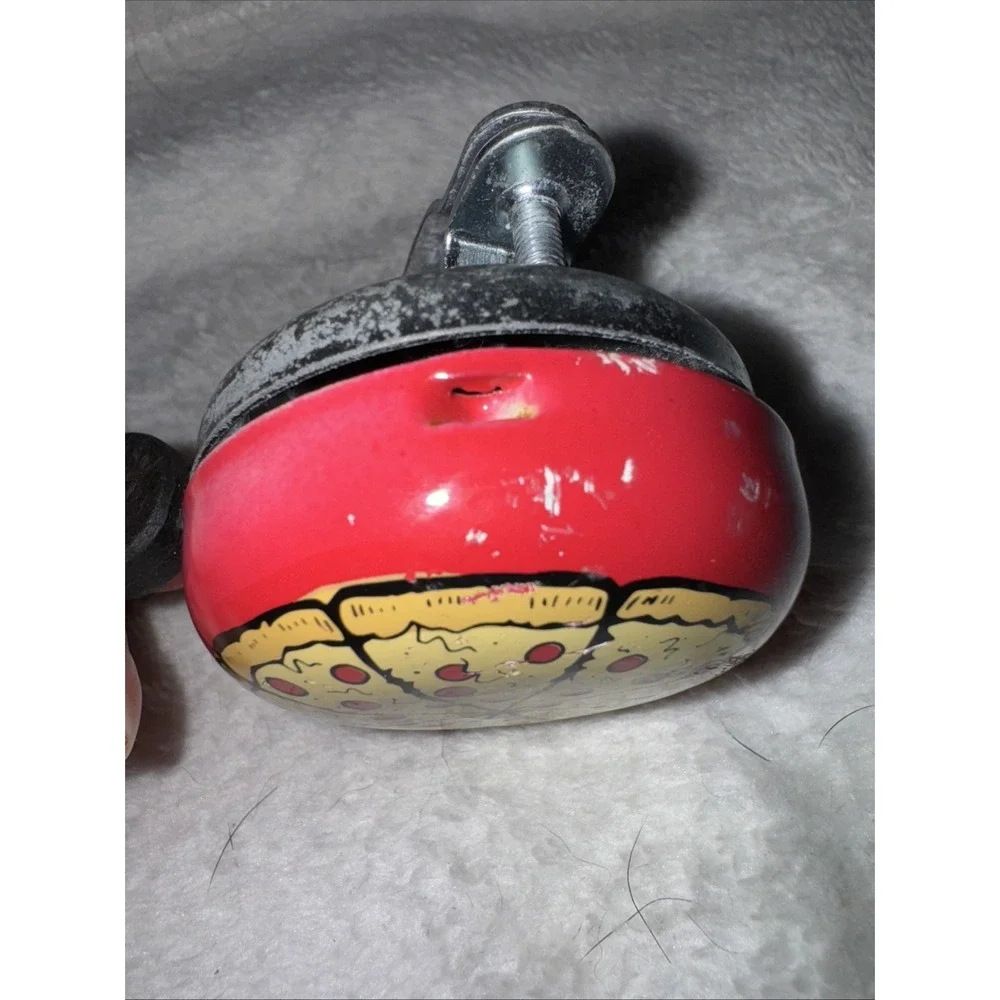 Electra Bike Bicycle BELL Metal Bell Ringer Pizza‎ Pie Domeringer Food Pre Owned